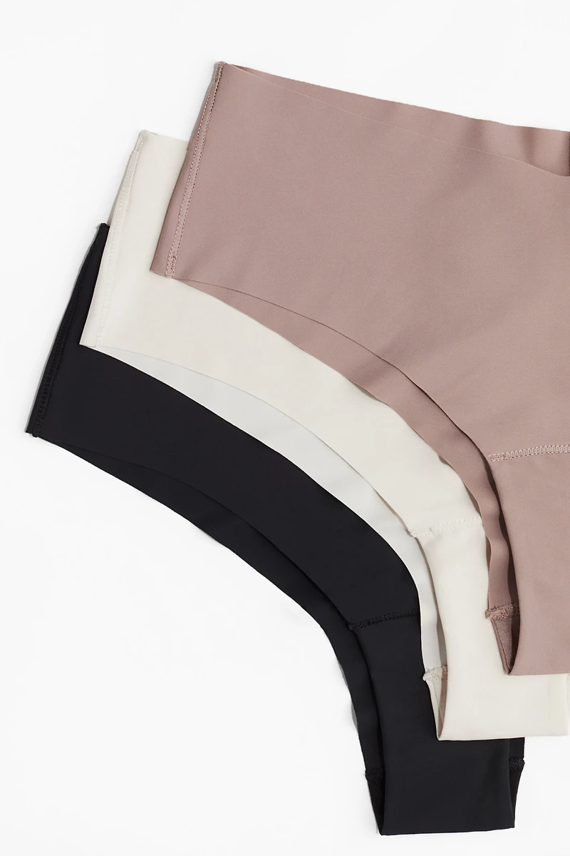 Lot de 3 culottes Hipster audacieuses invisibles