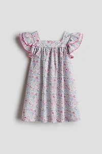 Cotton poplin dress