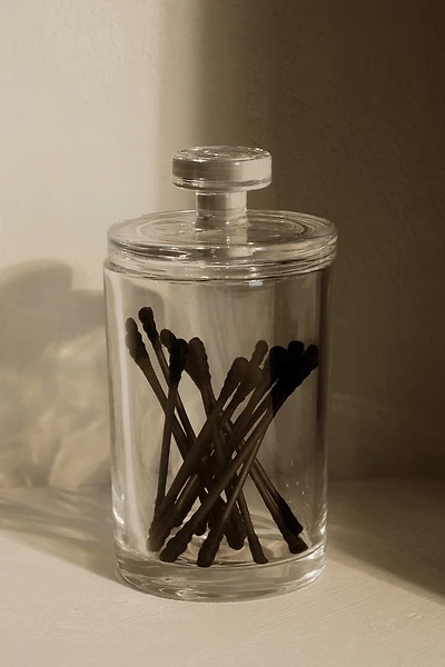 Slim Glass Jar with Lid