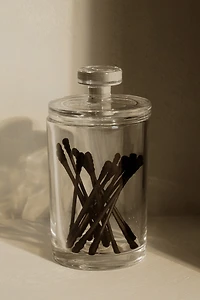 Slim Glass Jar with Lid
