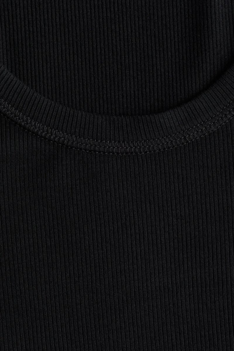 Ribbed Viscose Tank Top