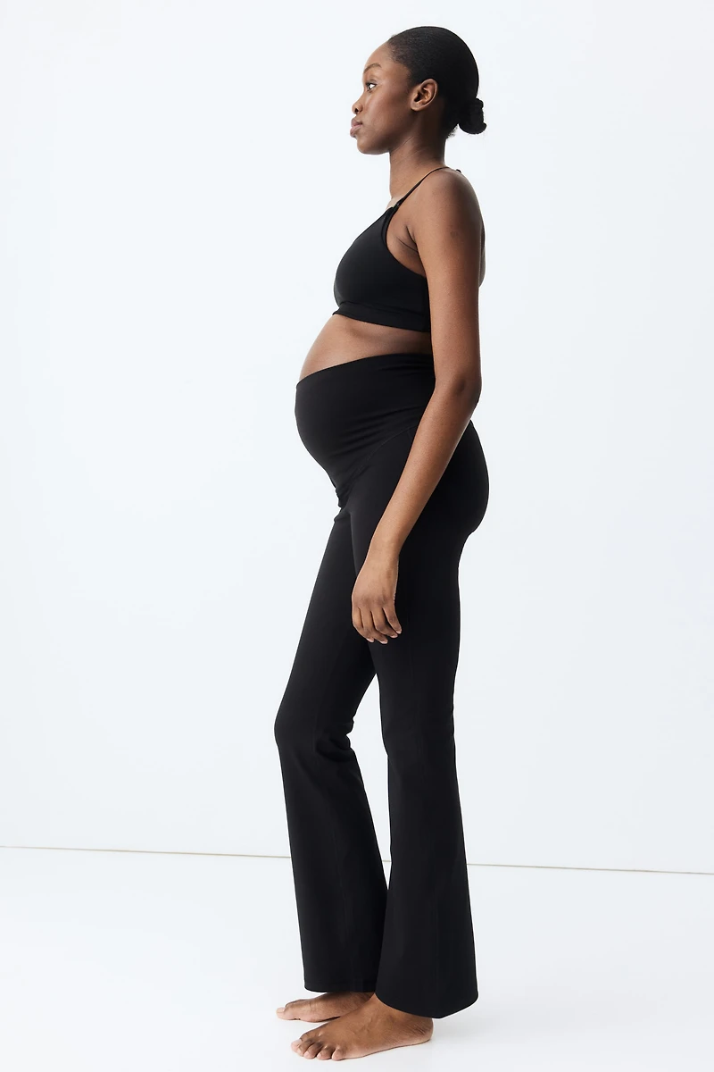 MAMA Flared Sports Leggings with SoftMove™