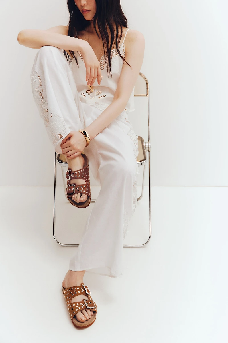 Studded Sandals