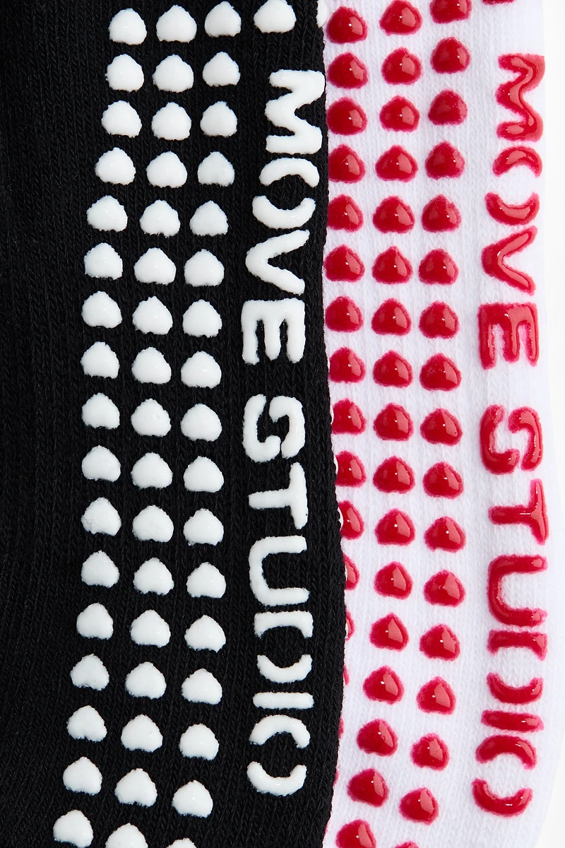 2-Pack Non-Slip Sports Socks