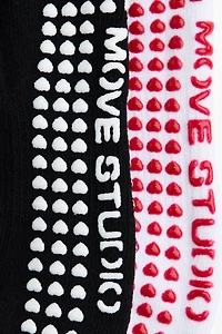 2-Pack Non-Slip Sports Socks
