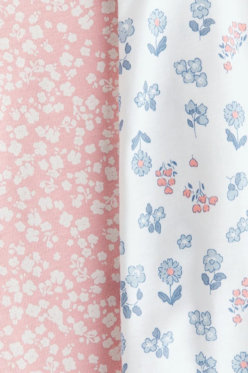 2-pack Patterned Cotton Pajamas