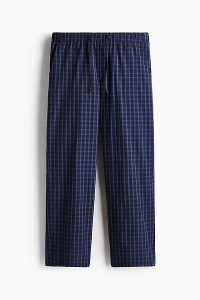 Relaxed-Fit Poplin Pants