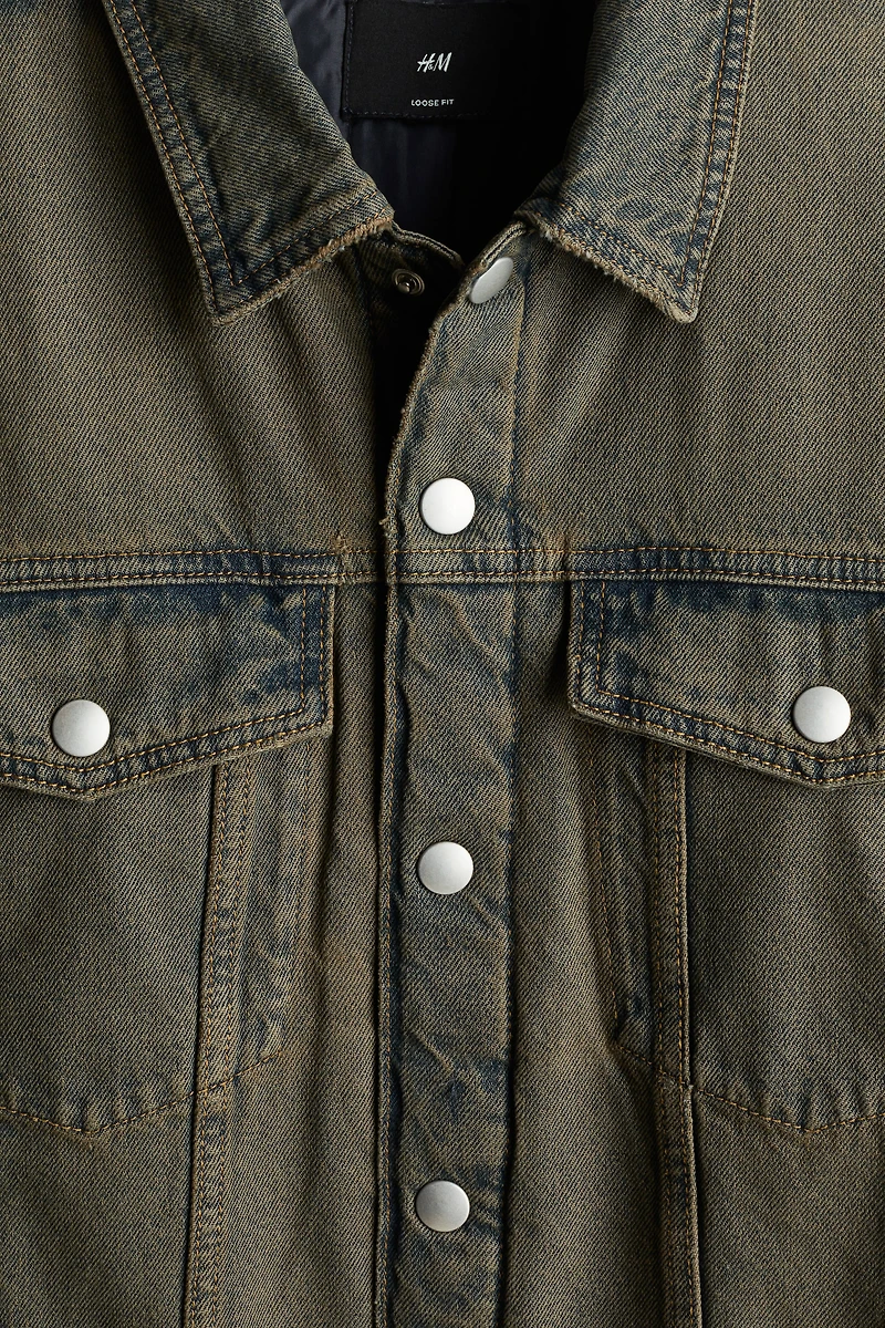 Veste ample en denim