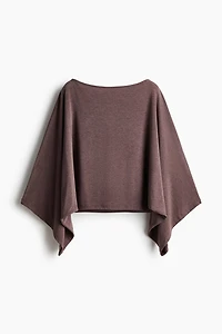 Batwing-Sleeved Top