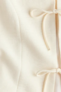 Tie-Detail Vest