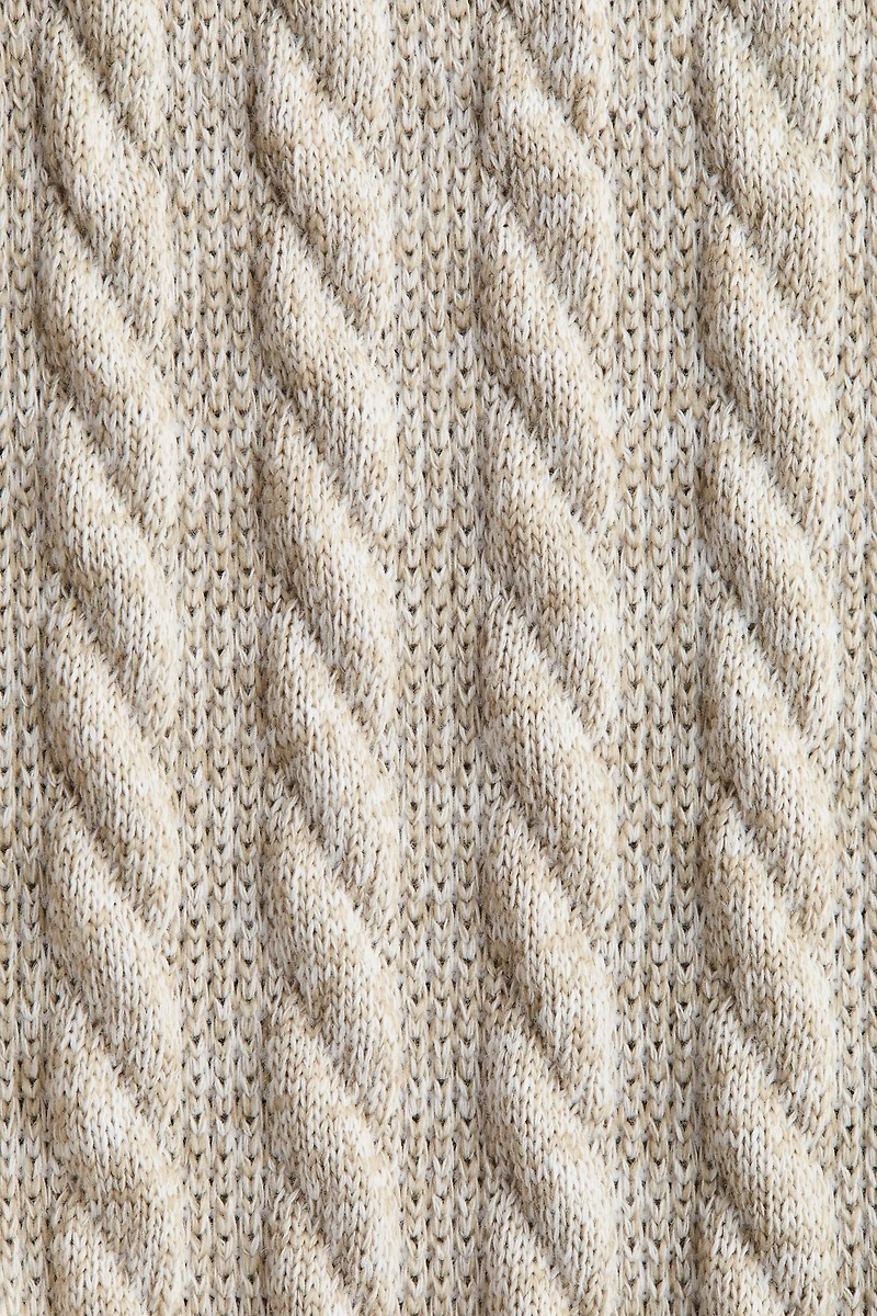 Cable-Knit Sweater