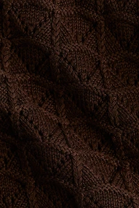 Short en tricot pointelle