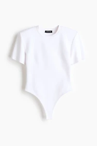 Shoulder-Pad Bodysuit