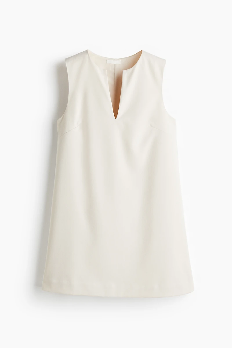 Twill Shift Dress