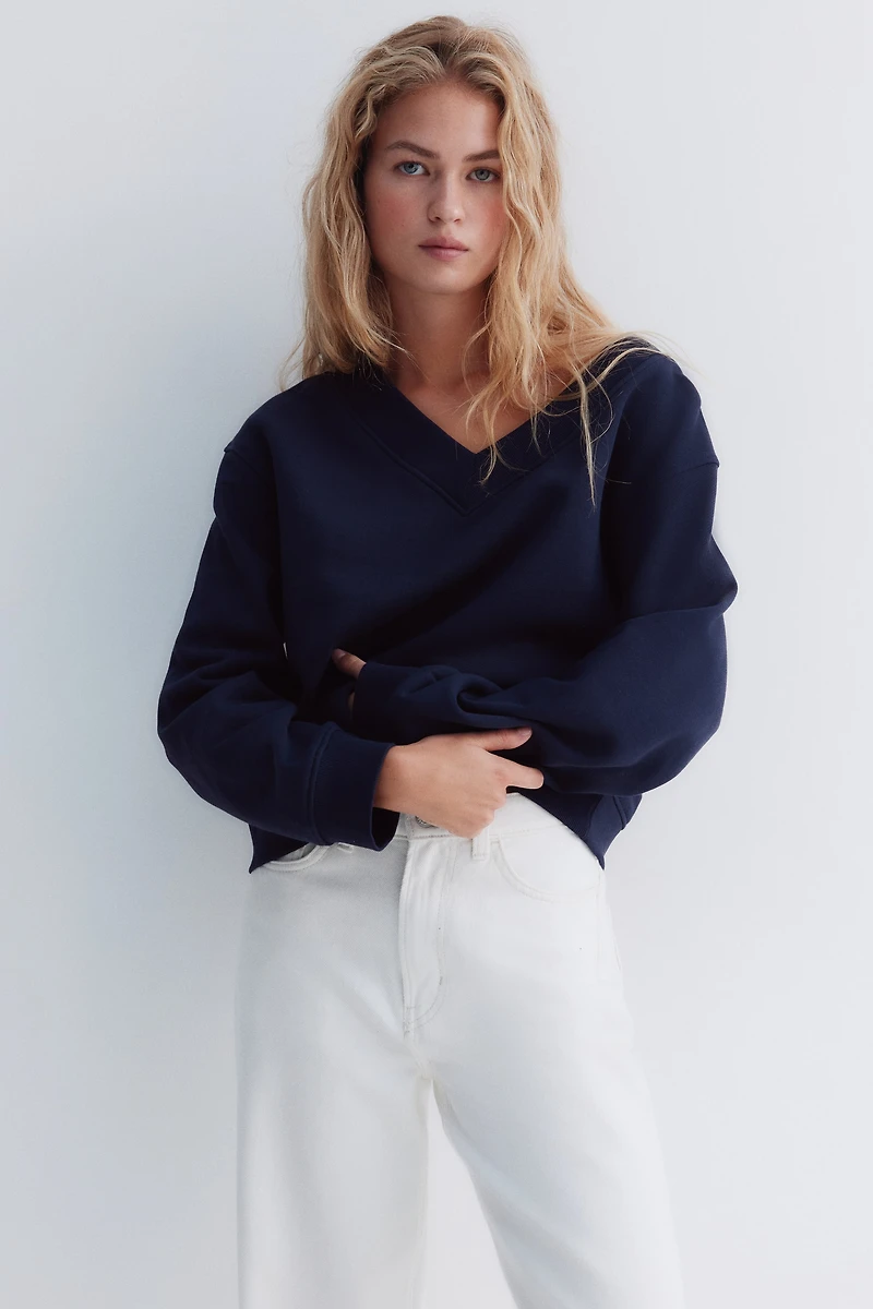 V-Neck Sweatshirt