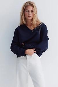 V-Neck Sweatshirt