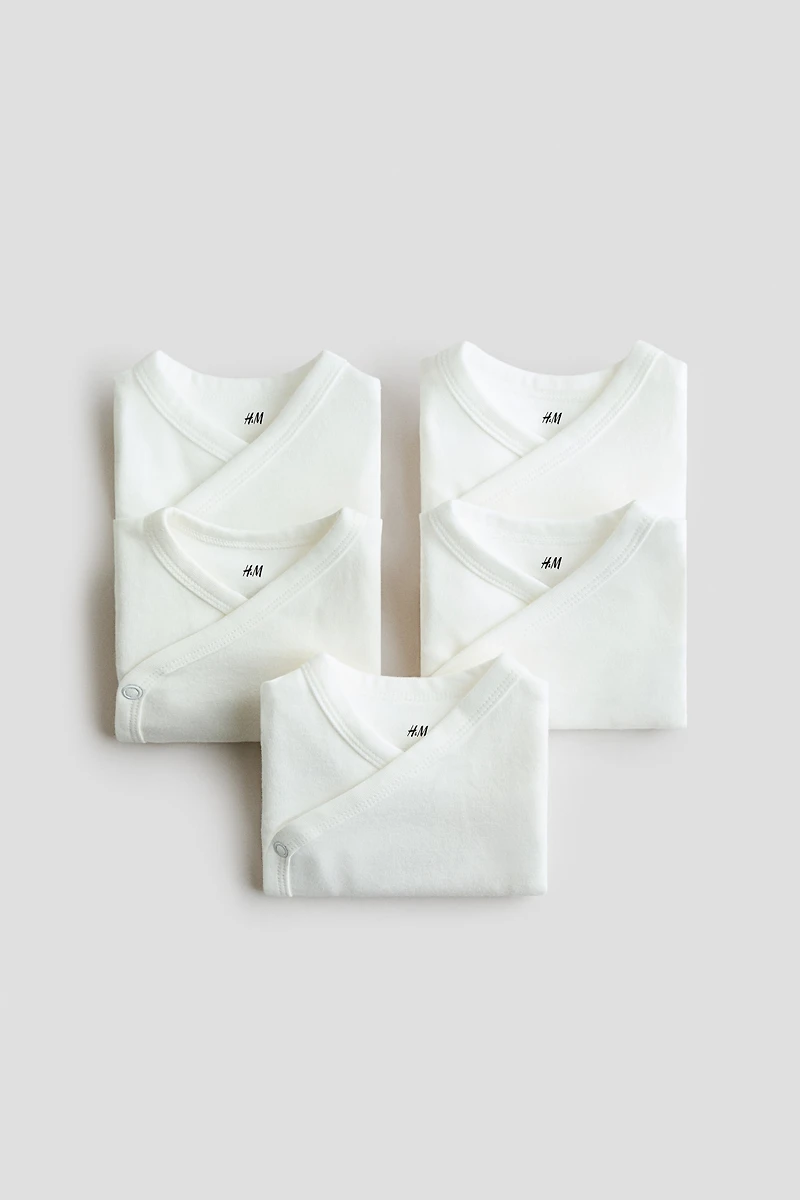 Lot de 5 maillots en coton