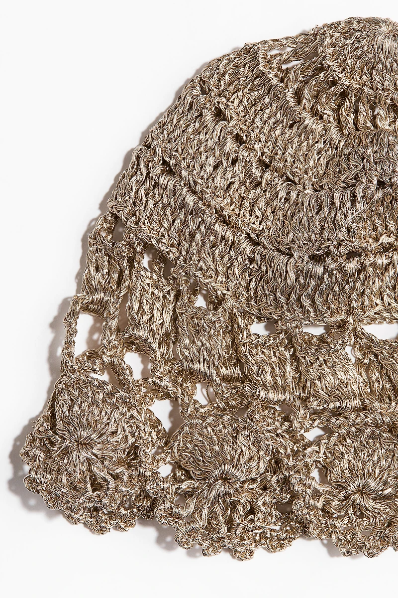 Crochet-Look Hat