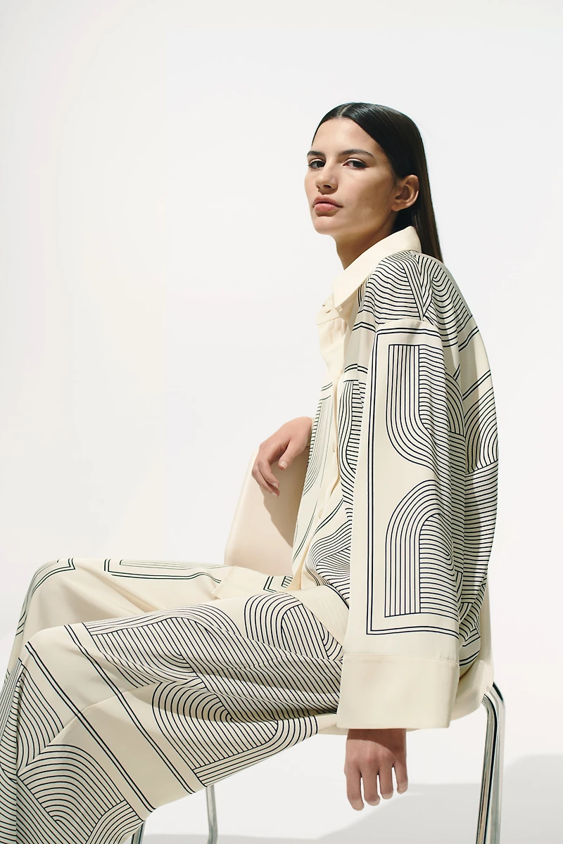 Printed Twill Shirt