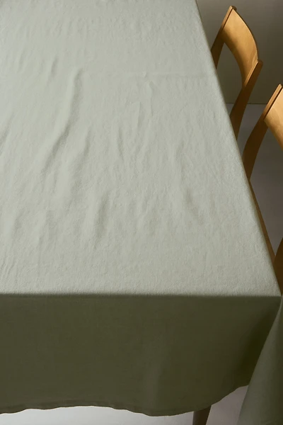 Linen-Blend Tablecloth