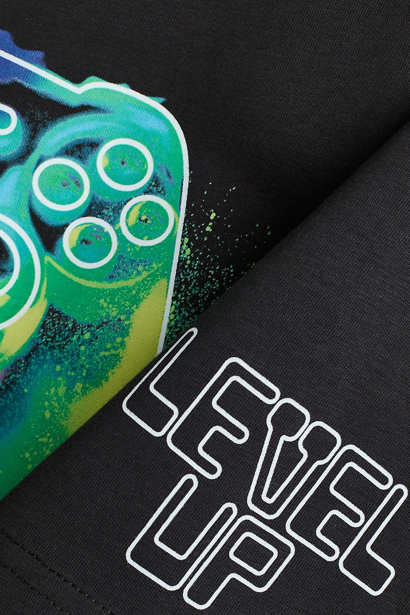 Loose-Fit Printed T-Shirt