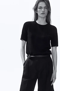 Fine-Knit Top