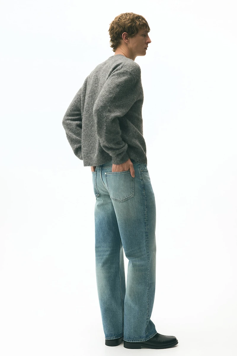 Loose-Fit Fuzzy Cardigan