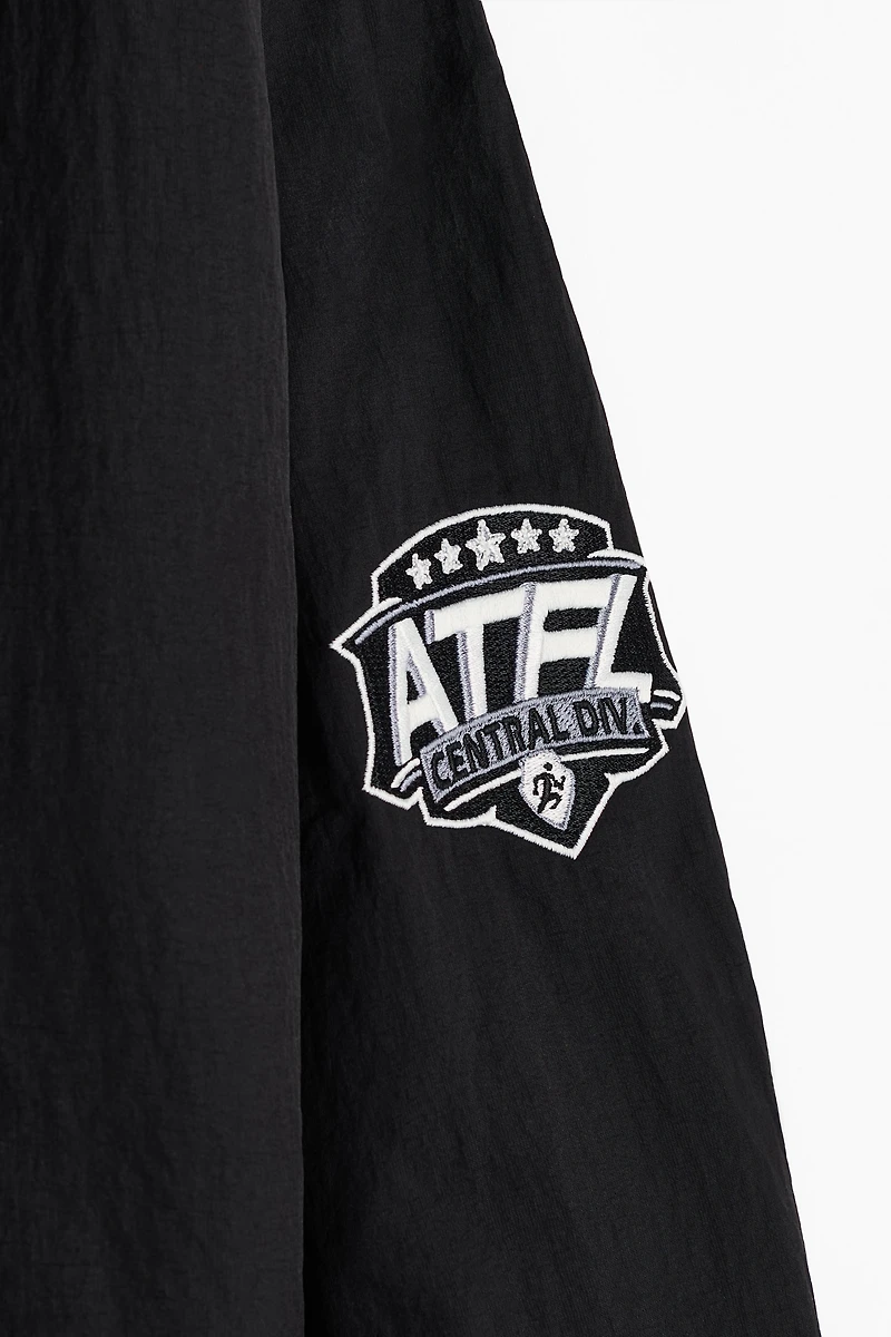 Veste coupe-vent matelassée en nylon