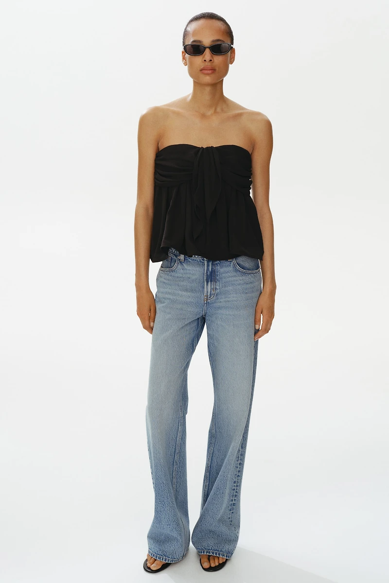 Tie-Detail Bandeau Top