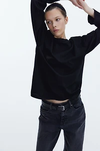 Cotton Jersey Top