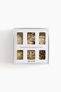 6-pack Christmas Ornaments