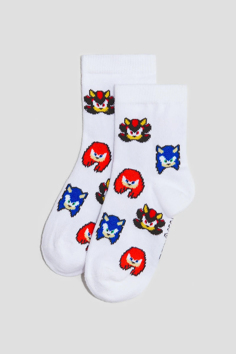 5-Pack Patterned Socks