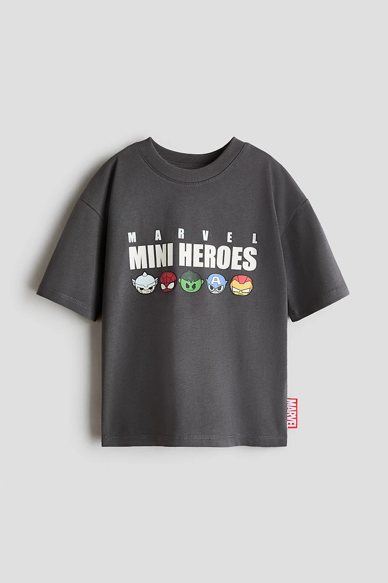 Loose-Fit Printed T-Shirt