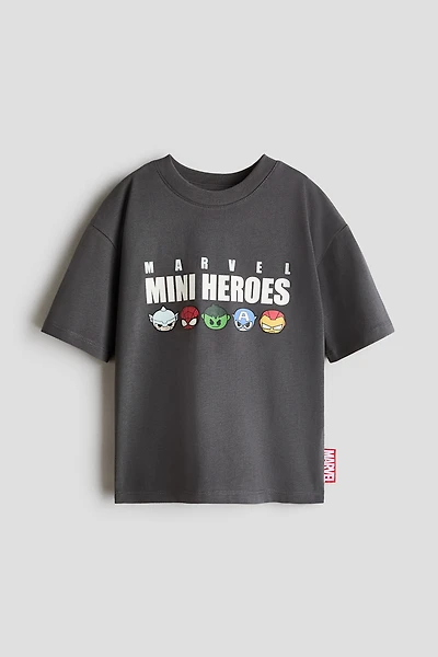 Loose-Fit Printed T-Shirt