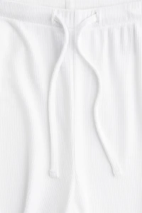 Pantalon large avec cordon de serrage