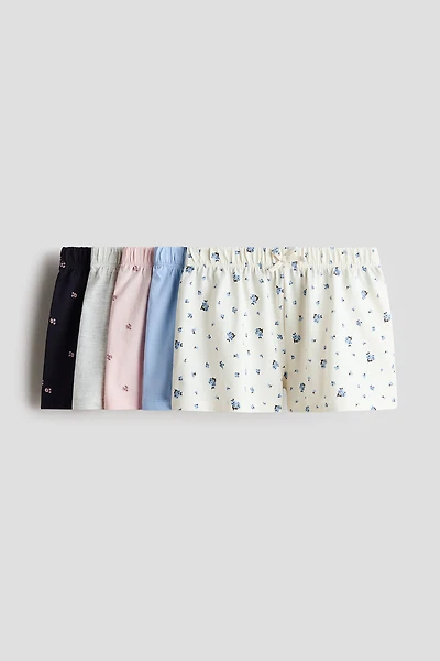 Lot de 5 shorts en coton