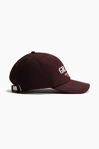 Cotton Twill Cap with Motif