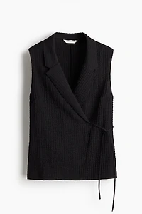 Textured Jersey Vest