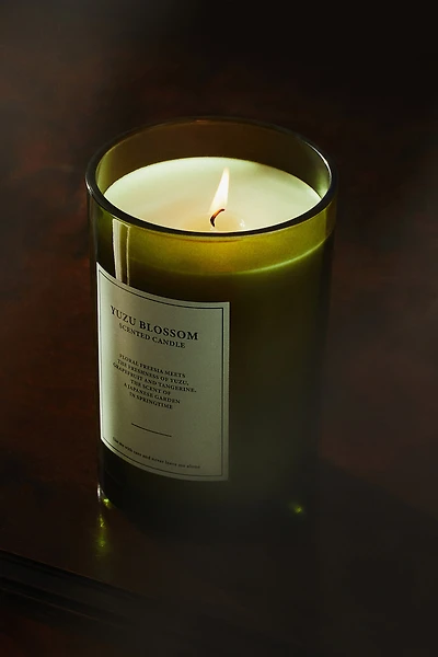 Large Scented Candle with Cork Lid