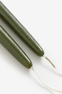 2-pack Glossy Taper Candles