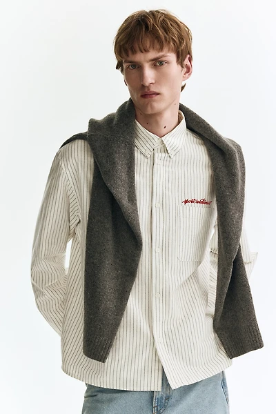 Chemise Oxford ample