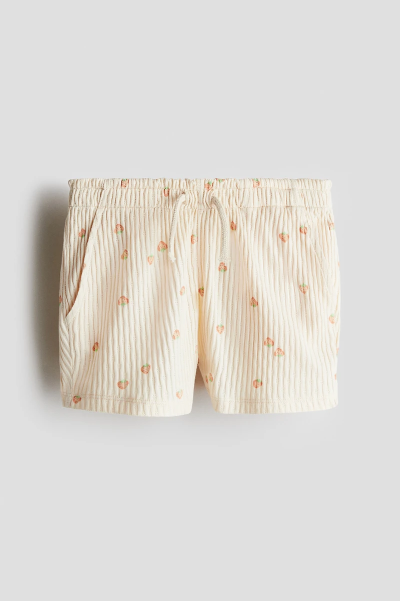 Pointelle Jersey Shorts