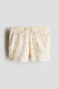 Pointelle Jersey Shorts