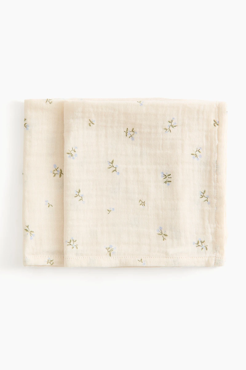 2-Pack Muslin Cloths