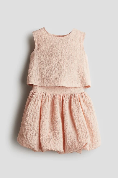 2-Piece Cotton Seersucker Set