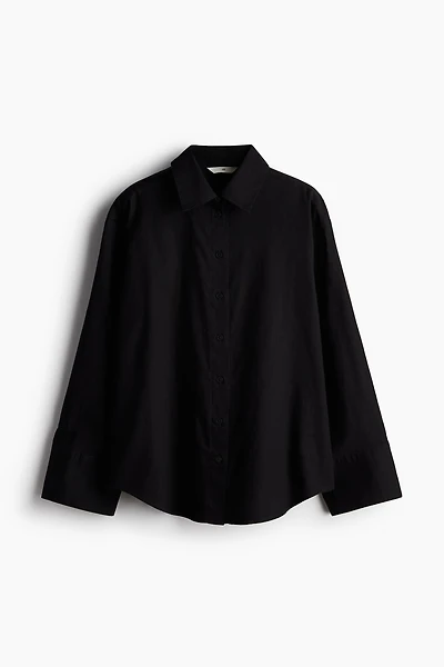 Linen-blend Shirt