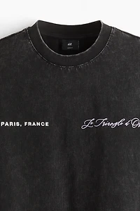 Boxy-Fit Washed T-Shirt