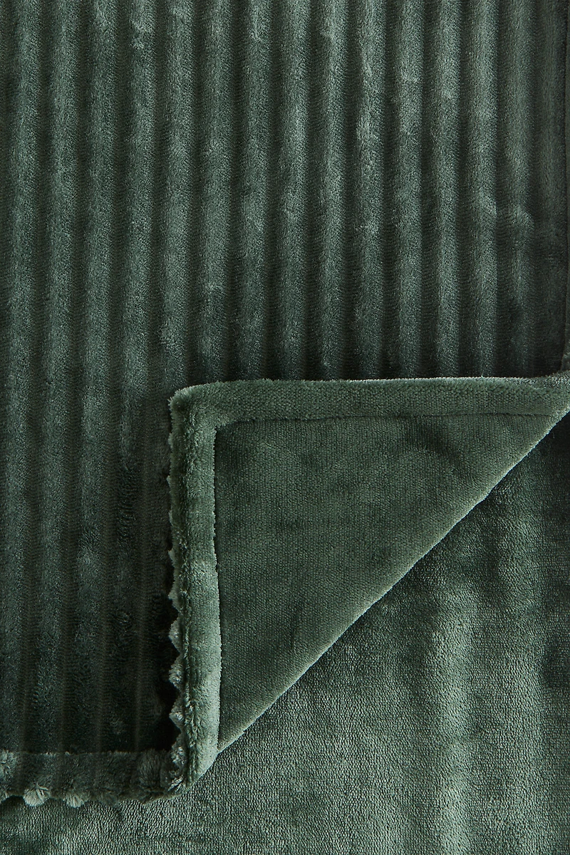 Structured Fleece Throw