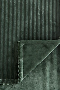 Structured Fleece Throw