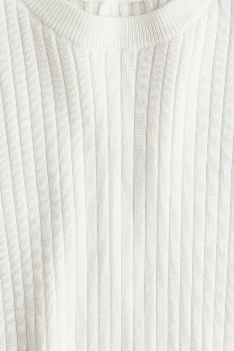 Rib-knit Top